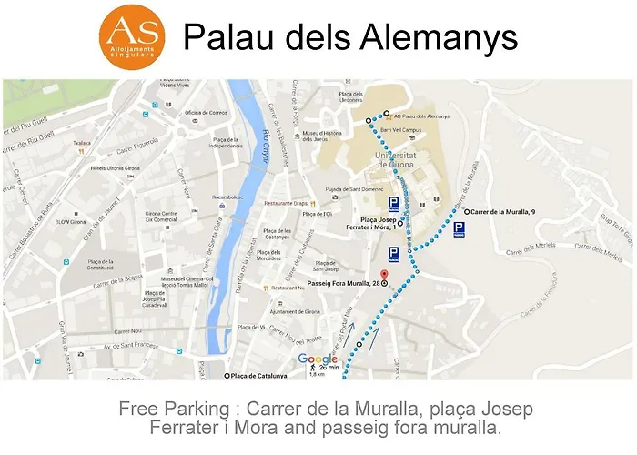 Aparthotel As Palau Dels Alemanys Boutique Monument Girona